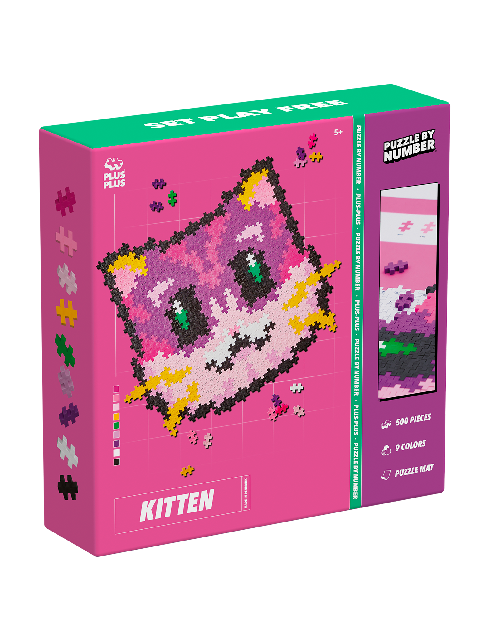 Puzzle By Number - Kattunge